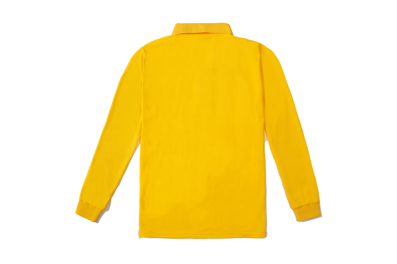 涼感吸濕排汗長袖羅紋束口POLO衫