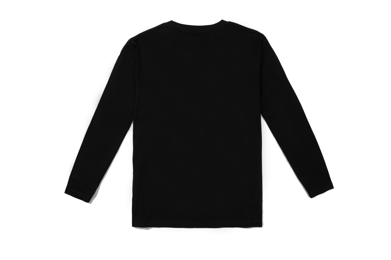 亞規精梳棉精品圓筒長袖T恤