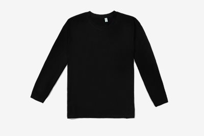 亞規精梳棉精品圓筒長袖T恤